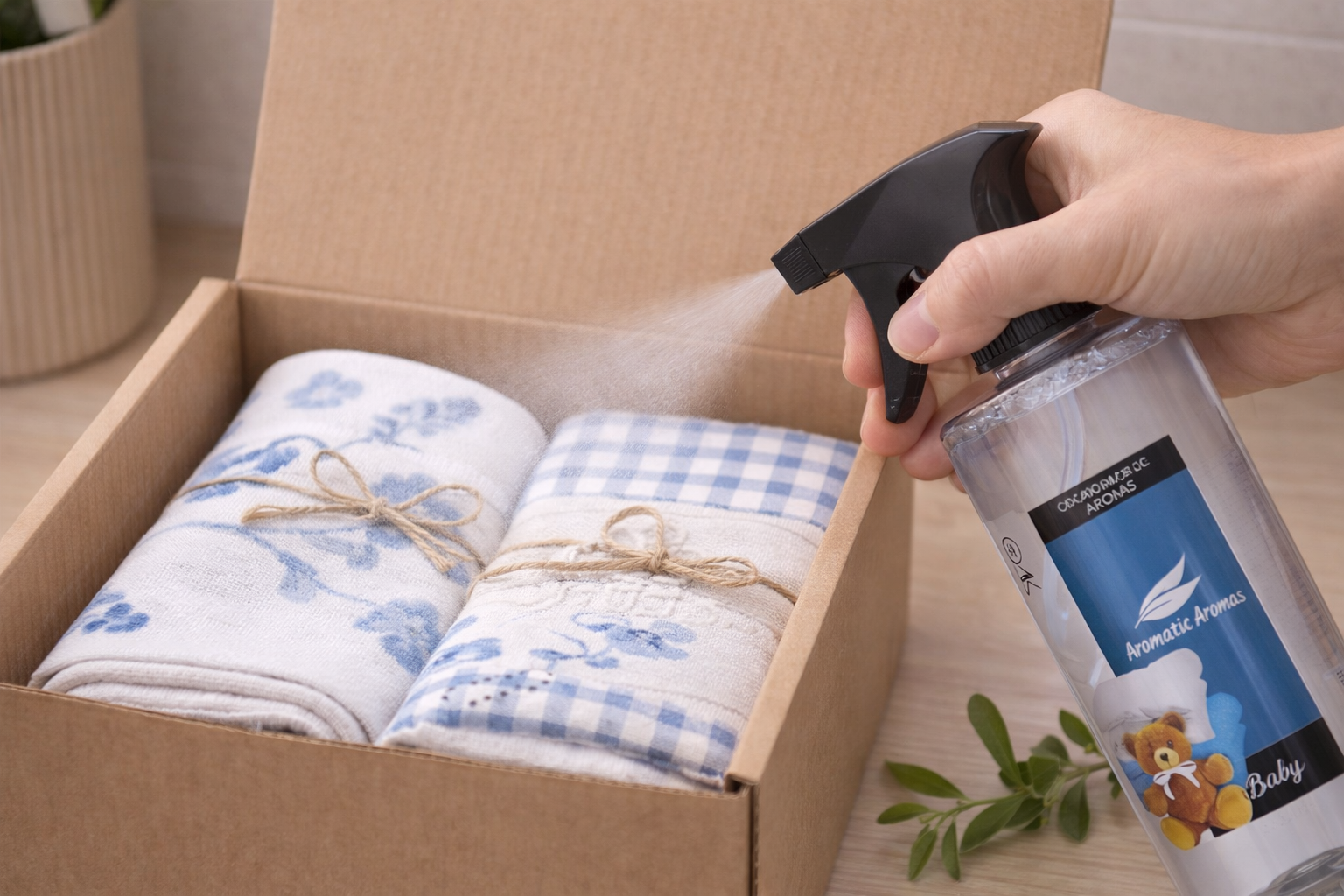 panos de prato cheirosos